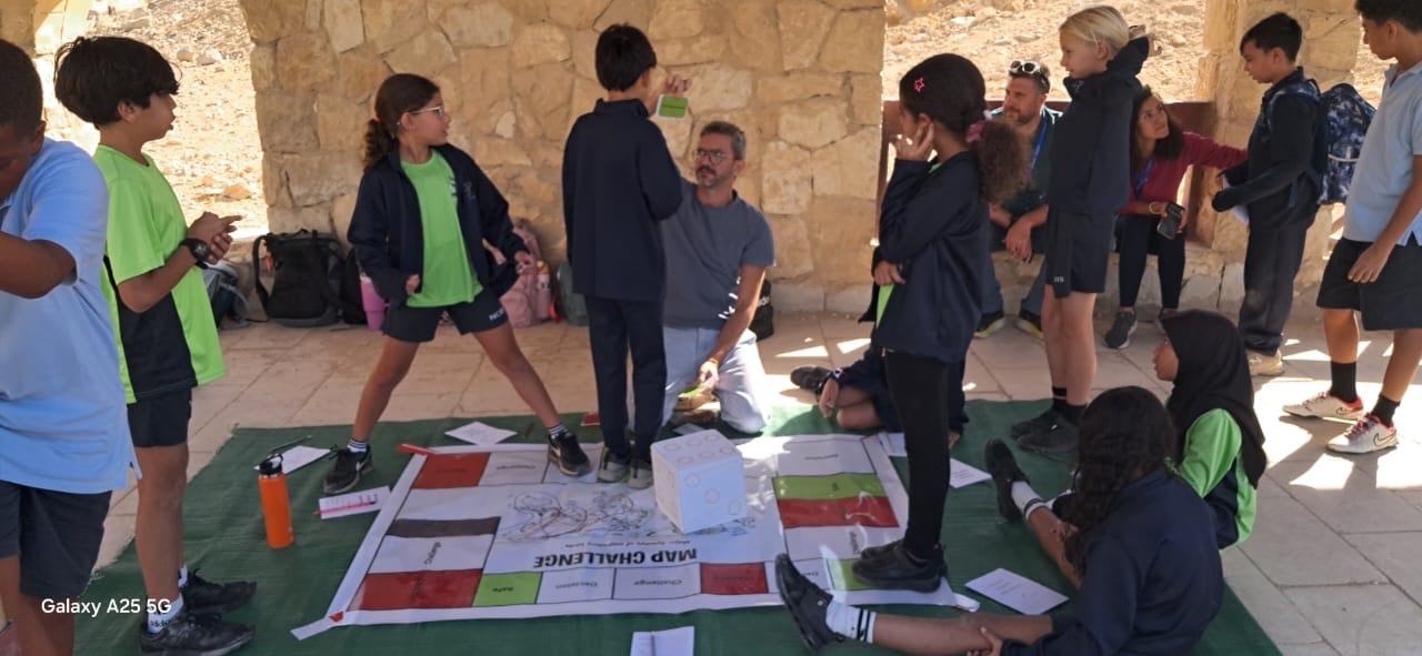 Students on the Fayoum overnight expedition