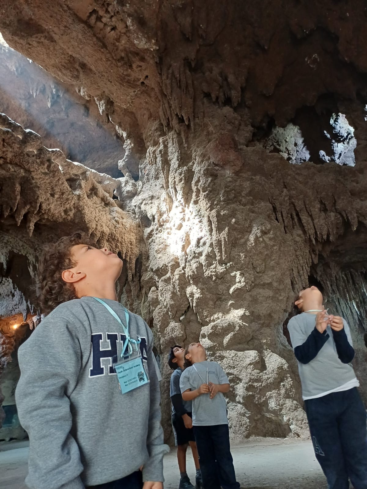Learn x Science students on a field trip